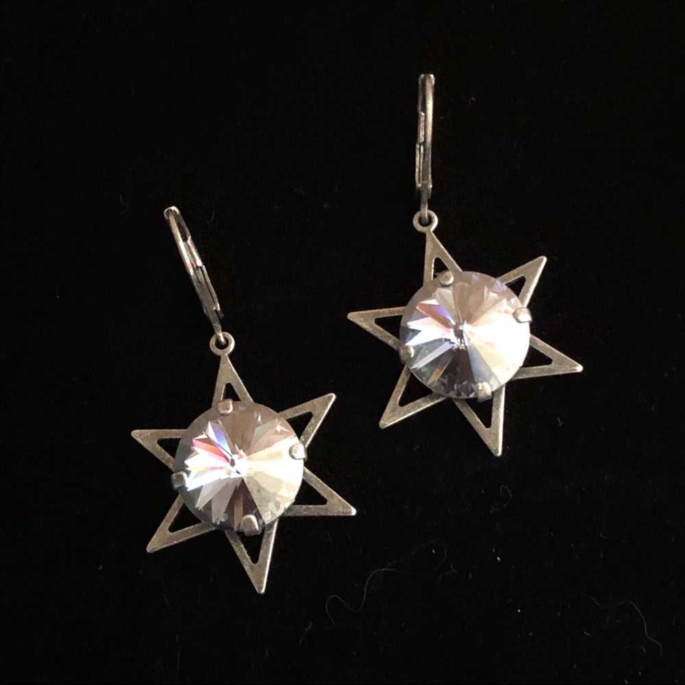 Sabika Big Apple Star Dangle Earrings